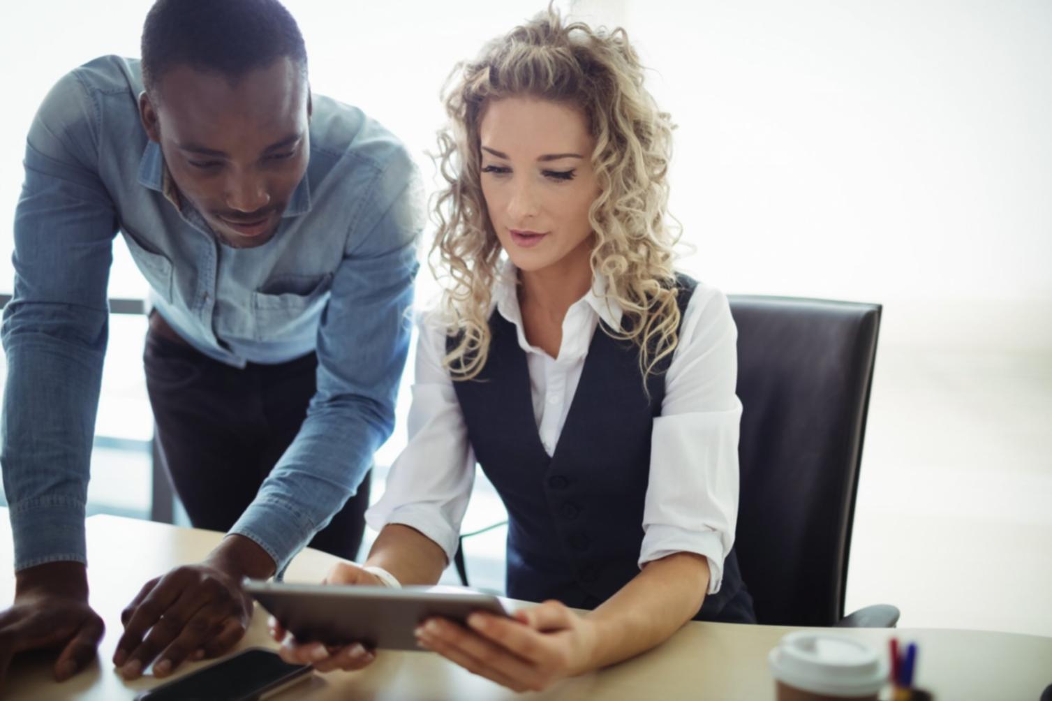 Financial progress analysis workspace